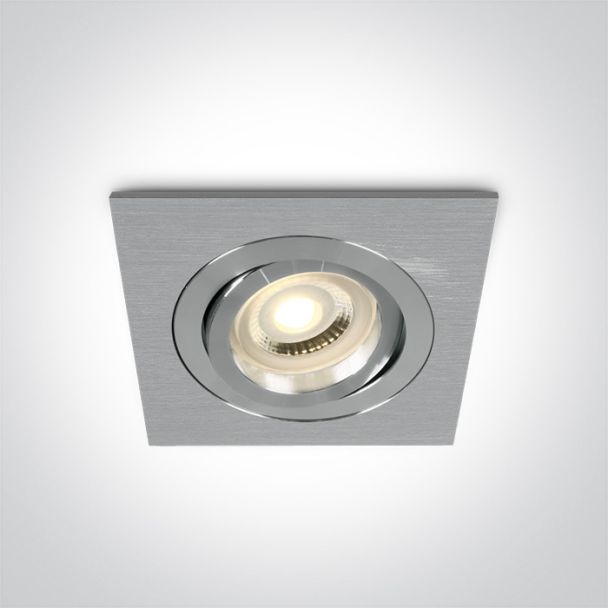 ONE LIGHT 51105ABG/AL Korifoudi aluminiowy wpust z oprawką GU10 MR16