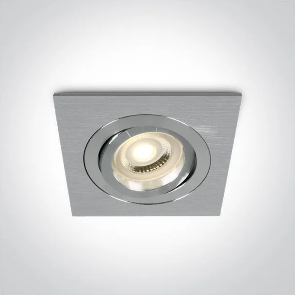 ONE LIGHT 51105ABG/AL Korifoudi aluminiowy wpust z oprawką GU10 MR16