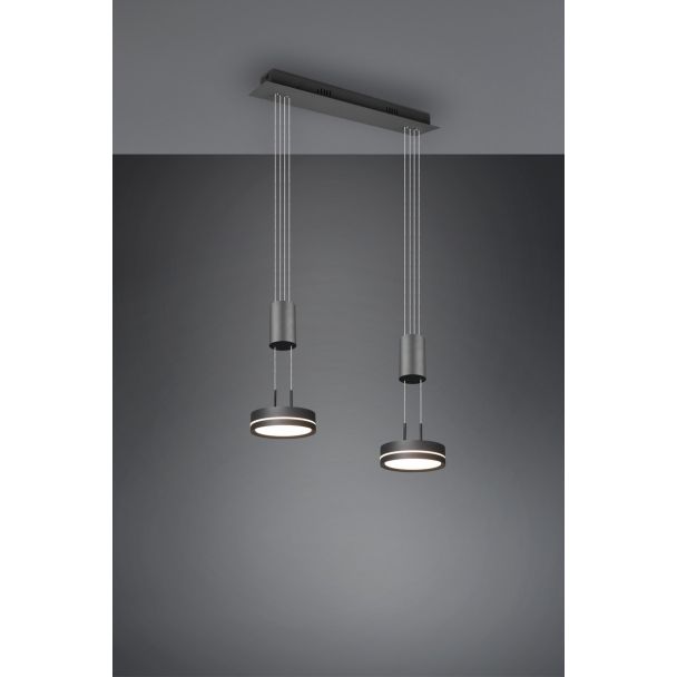 TRIO 326510242 FRANKLIN LAMPY WISZĄCE NOWOCZESNE