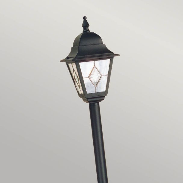 ELSTEAD NORFOLK NR4 BLK Pillar Lantern