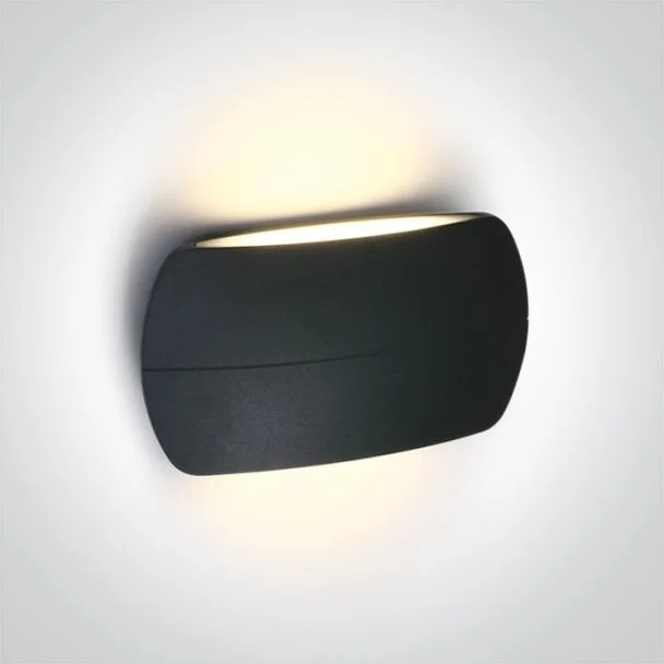 ONE LIGHT 67378A/AN/W Tarsina 2 kinkiet antracyt LED 3000K 2x6W IP54