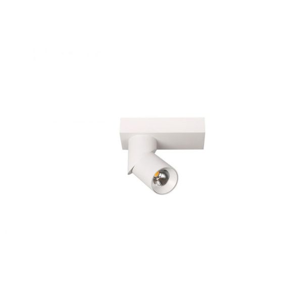 AZZARDO AZ3508 SANTOS EXPOSED ROUND WHITE TECHNICAL LAMP