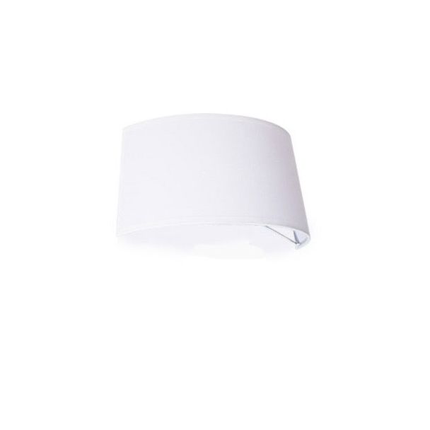 AZZARDO AZ2421 Amadeo shade oval (white)