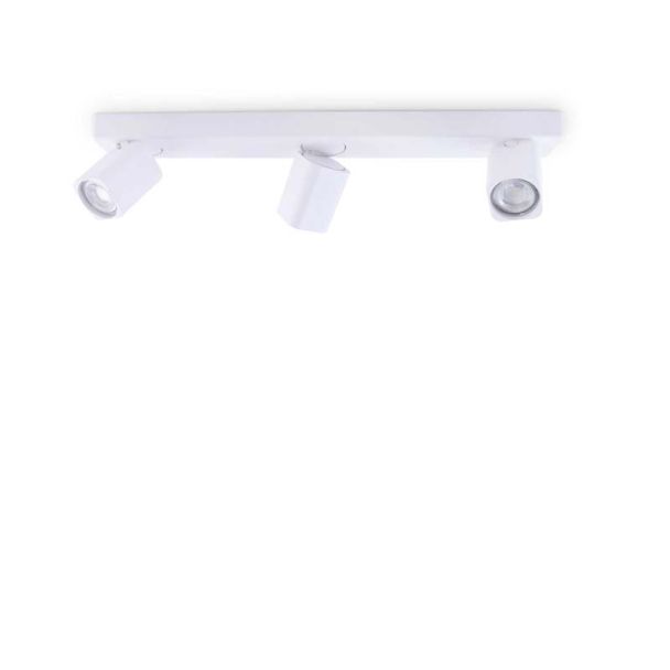 IDEAL LUX 294810 RUDY PL3 SQUARE BIANCO LAMPA SUFITOWA biały