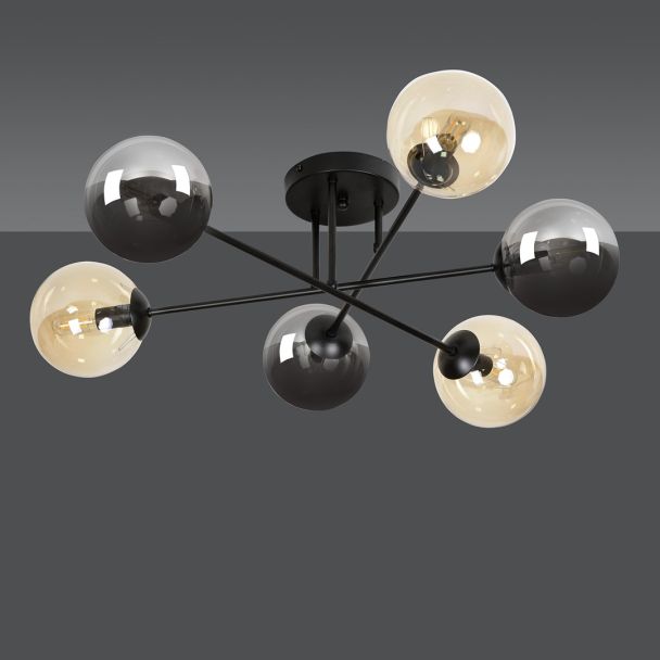 EMIBIG 834/6B3 LAMPA SUFITOWA BRENDI 6B BL MIX 3