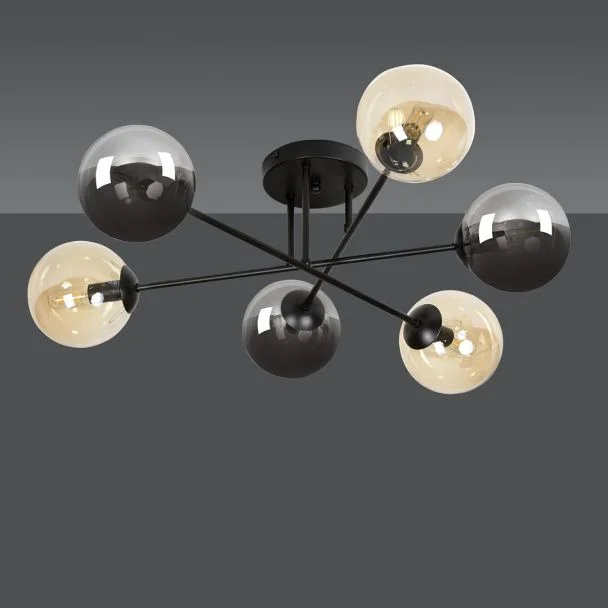 EMIBIG 834/6B3 LAMPA SUFITOWA BRENDI 6B BL MIX 3