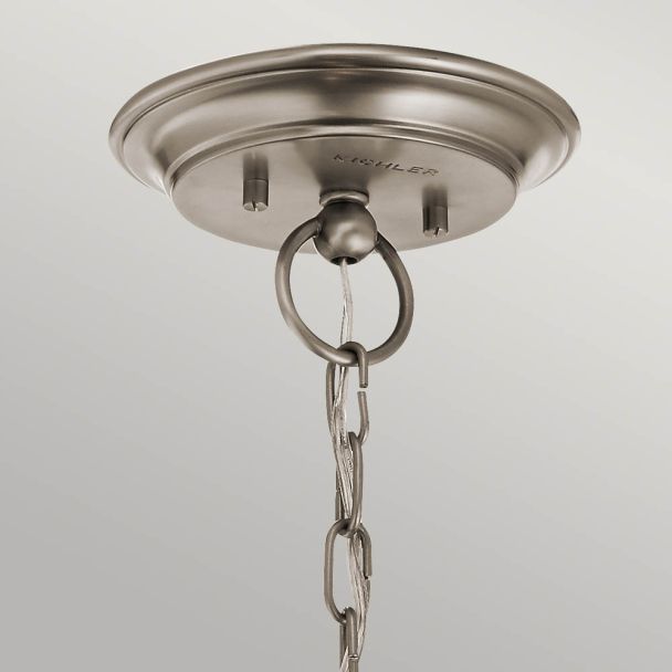 ELSTEAD Waverly KL-WAVERLY3-CLP 3 Light Chandelier - Classic Pewter