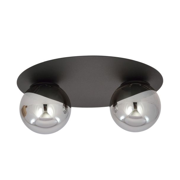 EMIBIG 1128/2 LAMPA SUFITOWA SOLAR 2 BLACK/GRAFIT