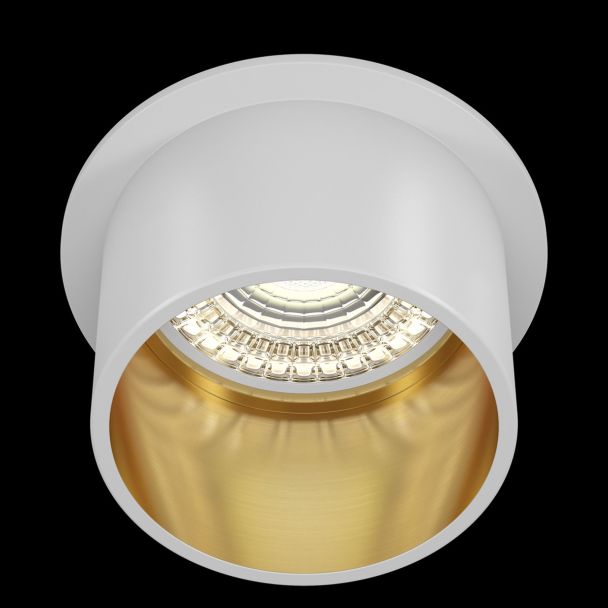 MAYTONI DL050-01WG Downlight Reif Downlight White with Gold