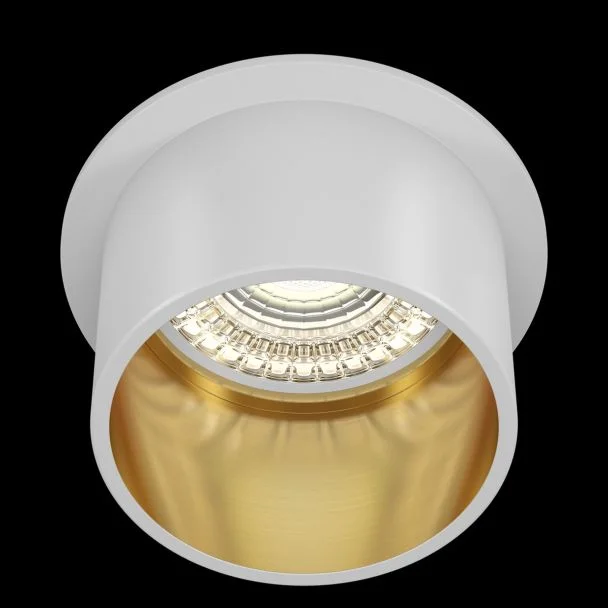 MAYTONI DL050-01WG Downlight Reif Downlight White with Gold
