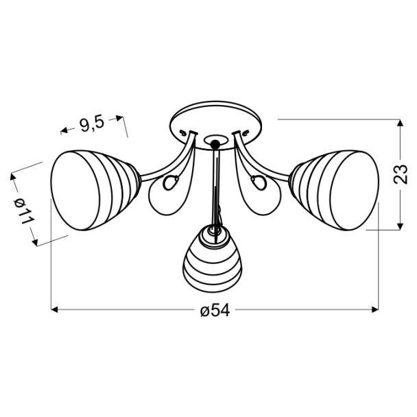 CANDELLUX 33-63847 SIMPLI ZWIS