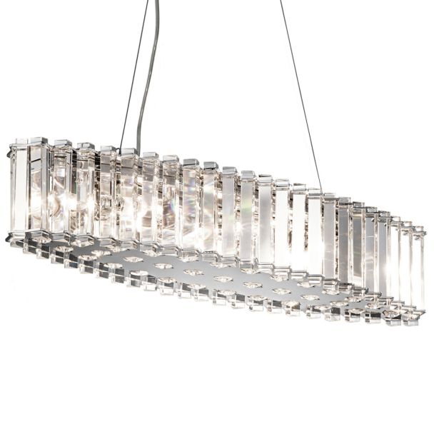 ELSTEAD Crystal Skye KL-CRYSTAL-SKYE-ISLE 8 Light Island Chandelier