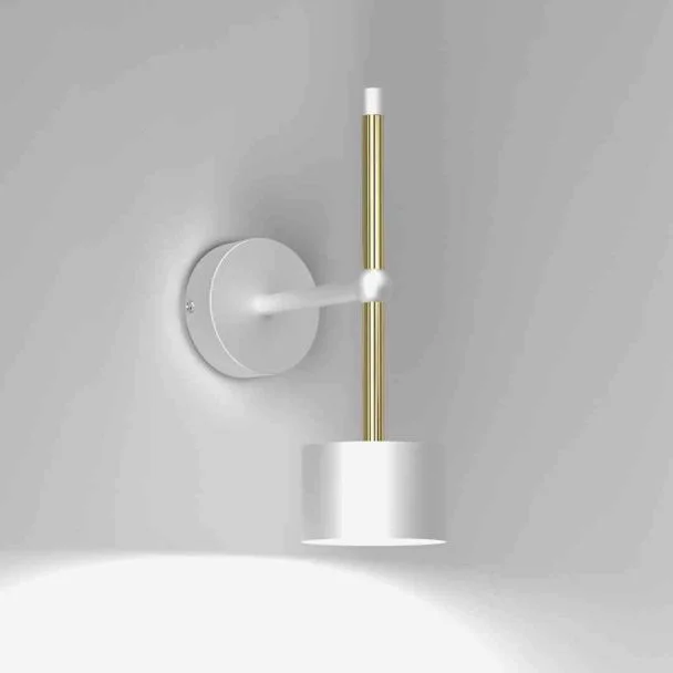 MILAGRO MLP7753 KINKIET ARENA WHITE/GOLD 1XGX53