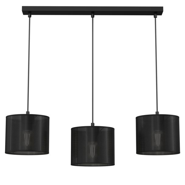 LUMINEX 5239 oprawa sufitowa Loft shade żyrandol czarny