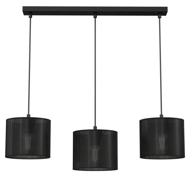 LUMINEX 5239 oprawa sufitowa Loft shade żyrandol czarny
