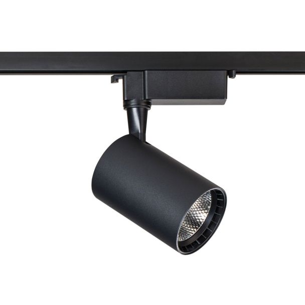 MAYTONI TR003-1-12W3K-B Single phase track system Track lamps Track Lighting Black oprawa 1-fazowy