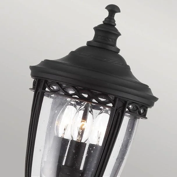 ELSTEAD ENGLISH BRIDLE FE/EB4/M BLK 3Lt Medium Bollard