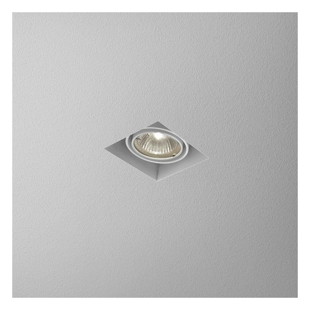 AQFORM 37011 SQUARES 50x1 trimless 230V Phase-Control wpuszczany biały struktura
