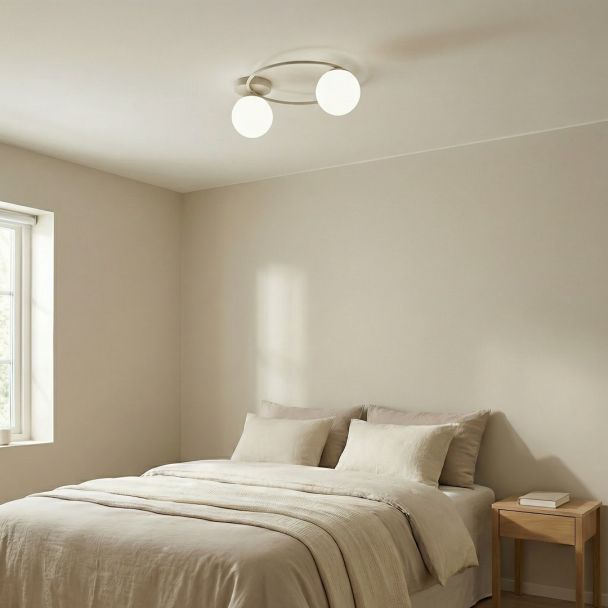 EMIBIG 1633/2 SOPRA 2 MOKKA OPAL LAMPA SUFITOWA