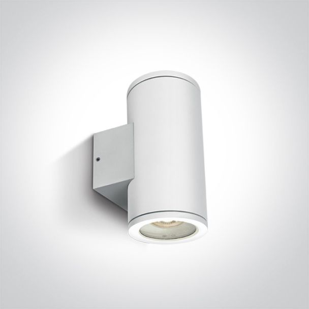 ONE LIGHT 67400B/W Cosmo 2 biały zewnętrzny cylinder ścienny 2x35W MR16 GU10