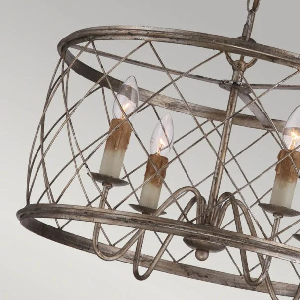 ELSTEAD DURY QZ/DURY/P 4lt Pendant