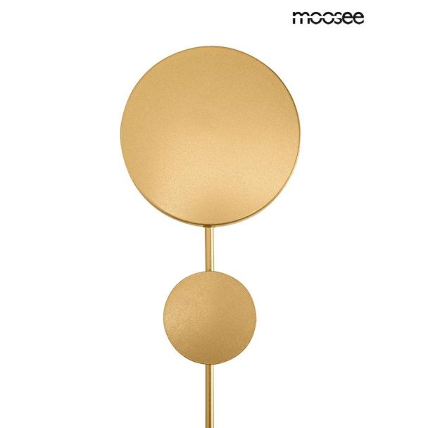 MOOSEE MSE010100354 MOOSEE lampa ścienna SHADOW 2 złota