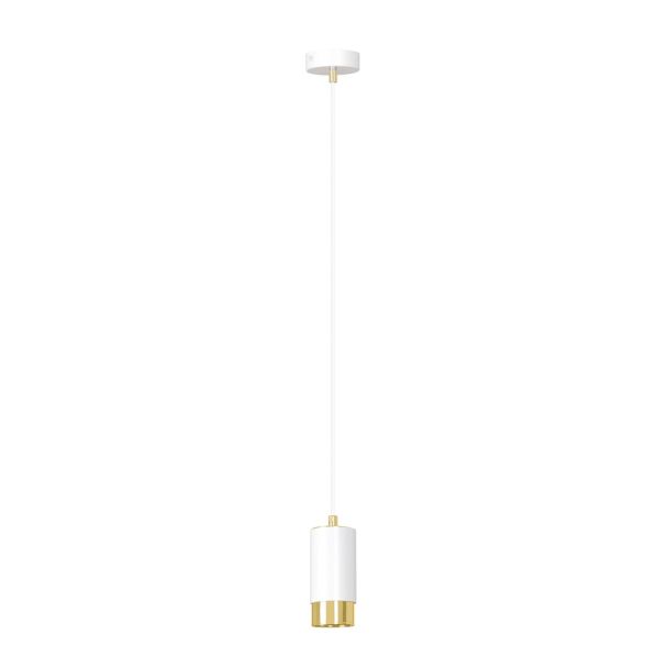EMIBIG 815/1 LAMPA WISZĄCA FUMIKO 1 WH/GOLD