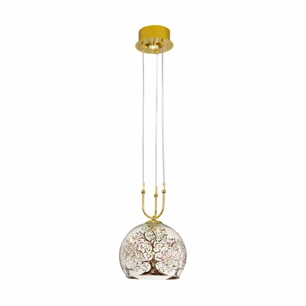 KOLARZ 0392.31+1M.3.AL.MT LUNA lampa wisząca złoto 24K