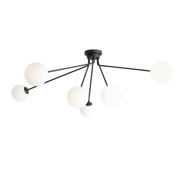 ALDEX 1082PL-K1 PLAFON HOLM 6 CZARNA