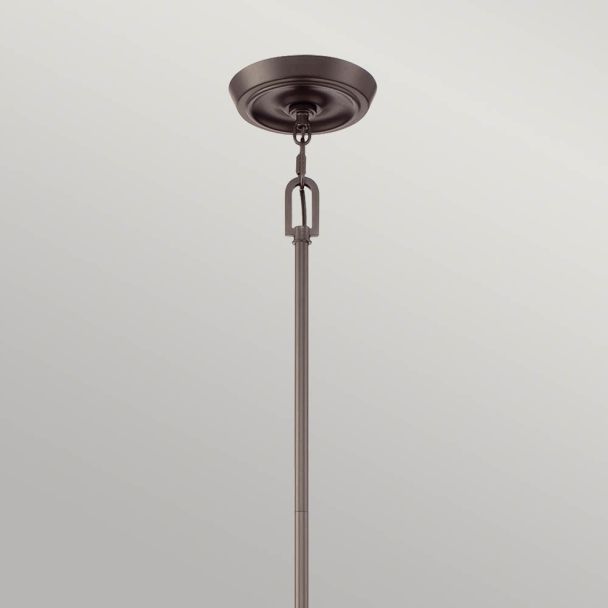 ELSTEAD Penn Station QZ-PENN-STATION-M-WT 3 Light Pendant - Western Bronze