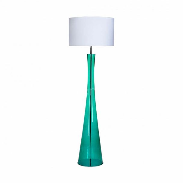 4 CONCEPTS SIENA GREEN L235312301 lampa podłogowa z abażurem