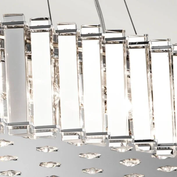 ELSTEAD Crystal Skye KL-CRYSTAL-SKYE-I-L 12 Light Island Pendant