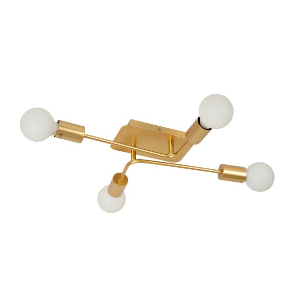LUCIDE LESTER 21118/04/02 LAMPA SUFITOWA złoty i odcienie złota
