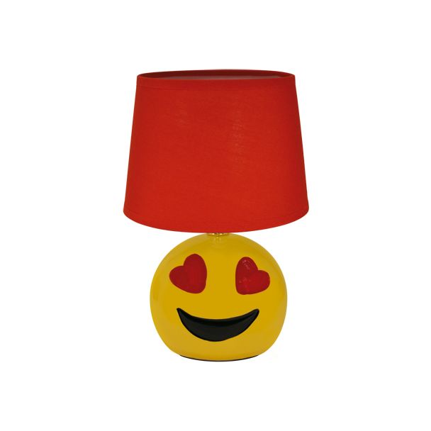 IDEUS 00005 EMO E14 RED Lampka stołowa