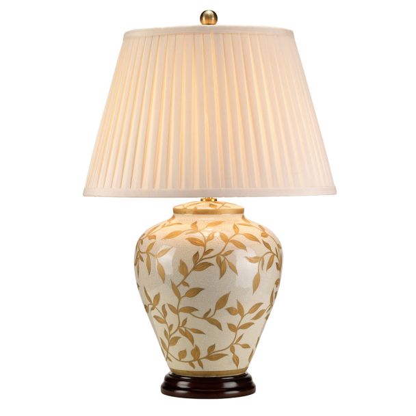 ELSTEAD Leaves Brown Gold LEAVES-BR-GL-TL 1 Light Table Lamp