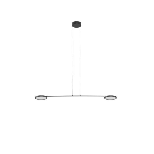 Luces Exclusivas ABOT LE43207 LAMPA WISZĄCA LED czarny
