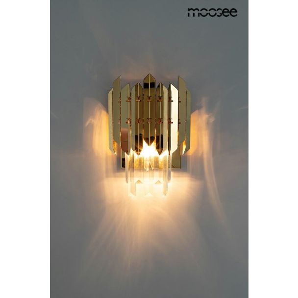MOOSEE MSE010100365 MOOSEE lampa ścienna MAJESTIC złota