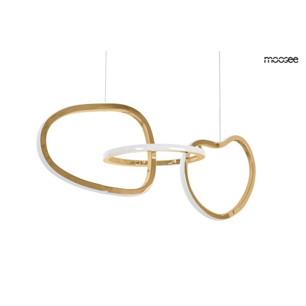 MOOSEE MSE1501100203 lampa wisząca JAZZ 3 złota