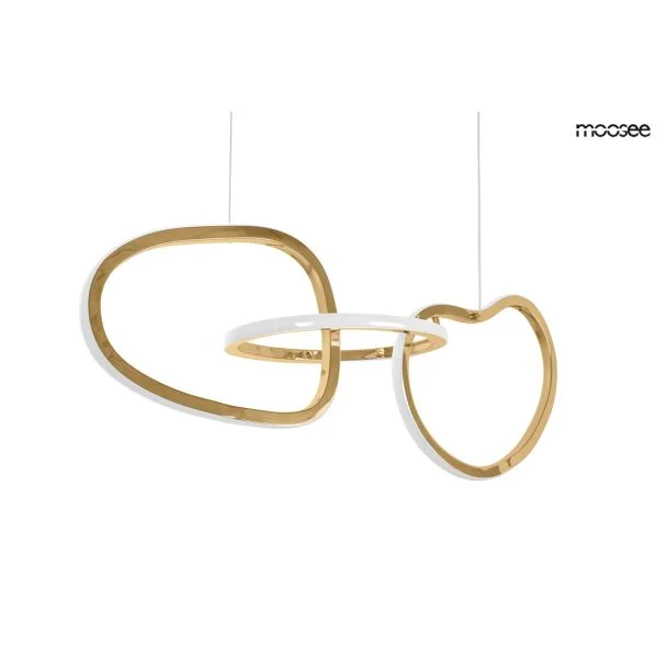 MOOSEE MSE1501100203 lampa wisząca JAZZ 3 złota
