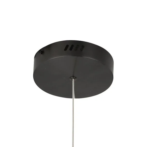 Step into Design ST-8848-100 black Lampa wisząca CIRCLE 100 LED tytanowa 100 cm