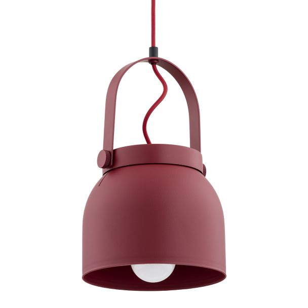 ARGON 8282 LOGAN lampa wisząca 1 pł. czerwony