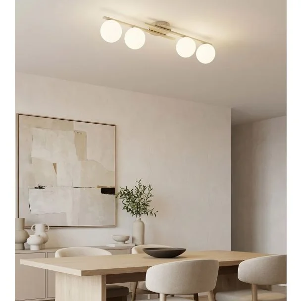 EMIBIG 1689/4 KAIRO 4 MOKKA OPAL LAMPA SUFITOWA