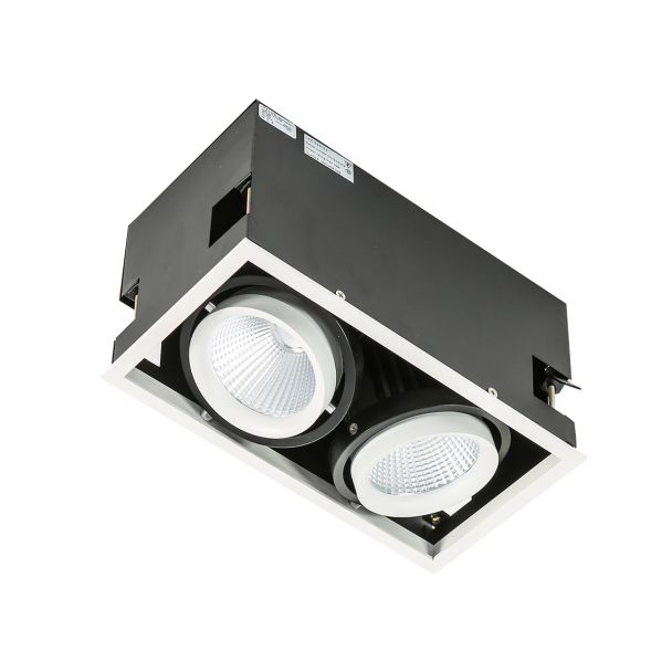 WYPRZEDAŻ ITALUX Vertico Double GL7108-2/2X18W 3000K WH+BL