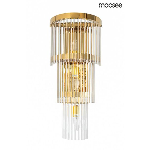 Moosee MSE010100266 Lampa ścienna ESTRO złota