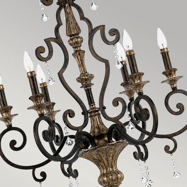 ELSTEAD MARQUETTE QZ/MARQUETTE6/A 6Lt Chandelier