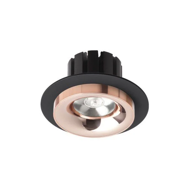 RENDL R13238 SHARM R I wpuszczana czarna miedź/miedź 230V LED 10W 24° 3000K