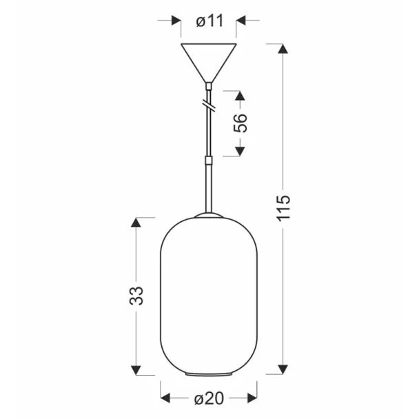 CANDELLUX 31-35455 CRESTO lampa wiszaca biały+złoty 1x40W E27 klosz biały