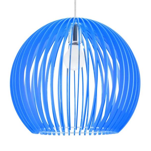 CANDELLUX 31-50345 HAGA LAMPA WISZĄCA 1X60W E27 36X36X110 NIEBIESKI
