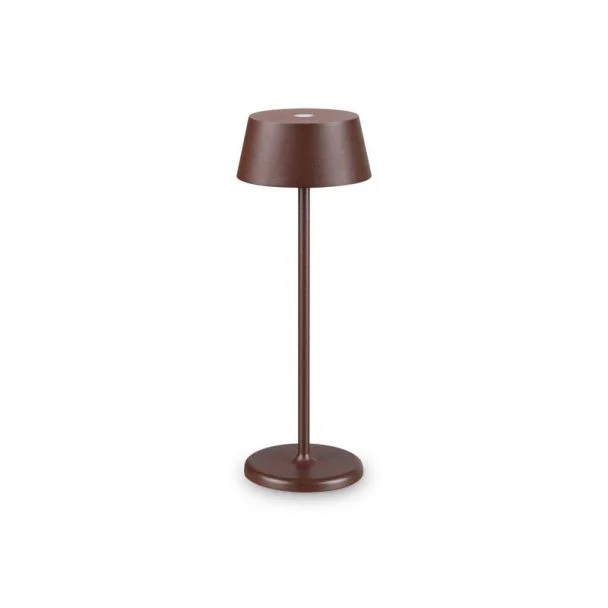 IDEAL LUX 311661 PURE TL COFFEE LAMPA STOŁOWA brązowy