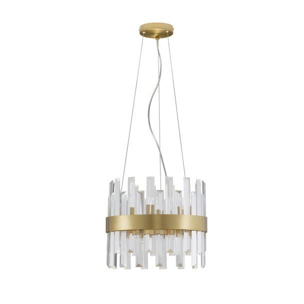 Luces Exclusivas CHOLULA LE42907 LAMPA WISZĄCA złoty